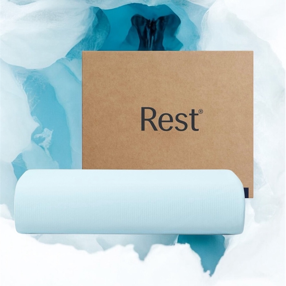 REST® Evercool®+ Flat Sheet FULL/DOUBLE/QUEEN, Breathable Luxury Bedding BluE